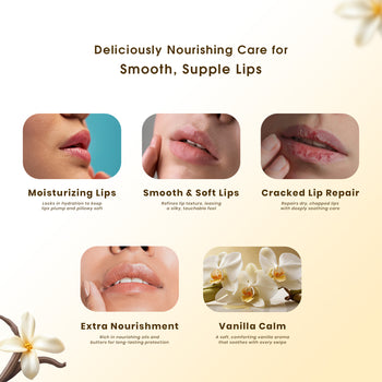 ವೆನಿಲ್ಲಾ ಲಿಪ್ ಬಟರ್ (15 ಗ್ರಾಂ)...