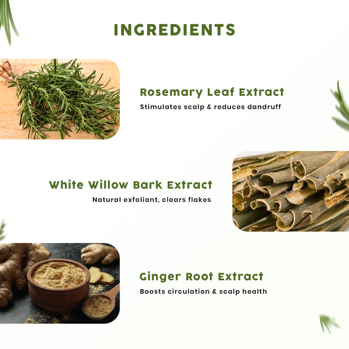 Rosemary Dandruff Defense