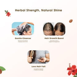 Shikakai + Hibiscus Herbal Shampoo