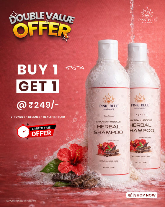 Shikakai + Hibiscus Herbal Shampoo